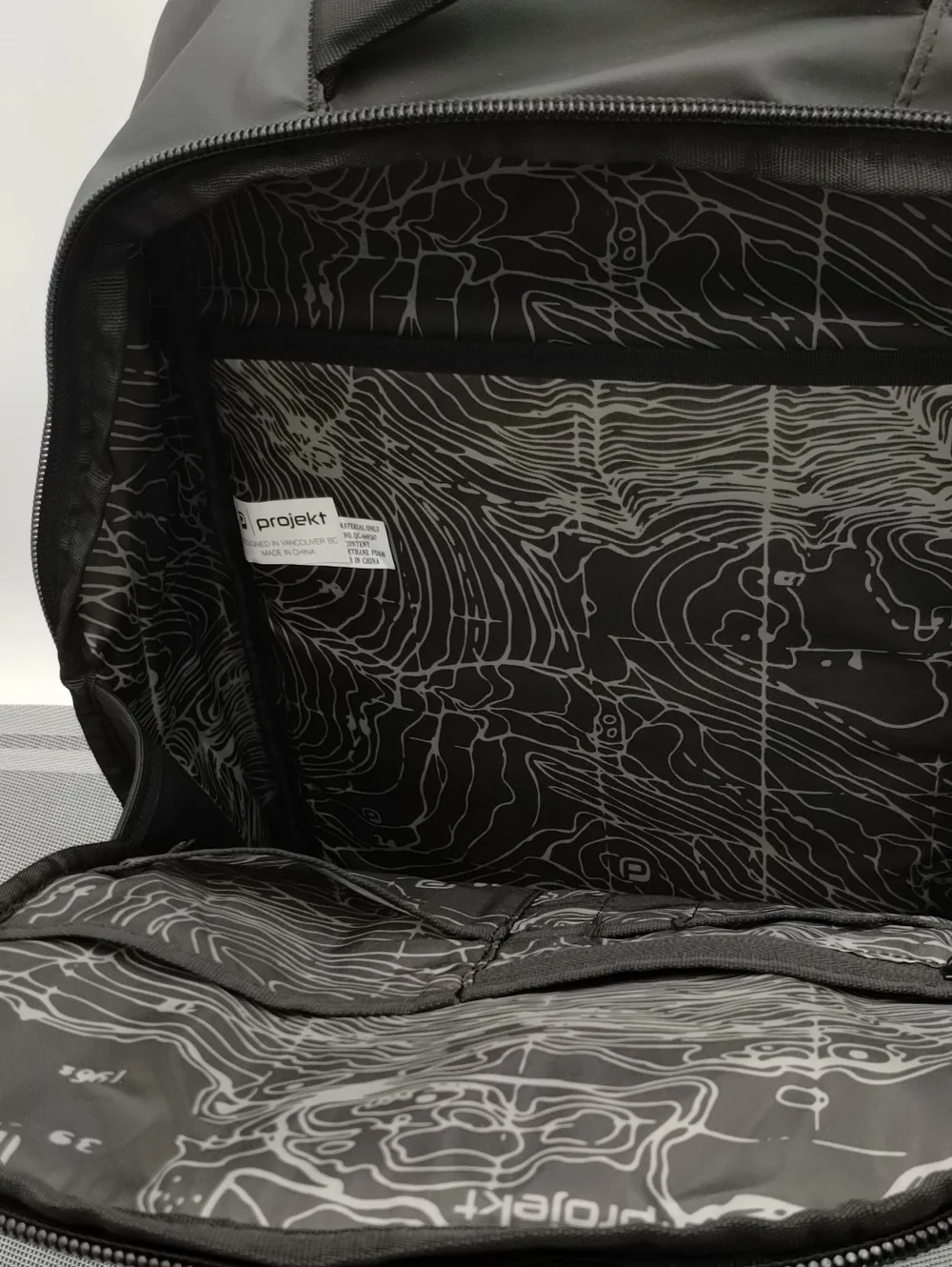 Projekt Black Klark Backpack - Howard Hughes Embroidery Like New